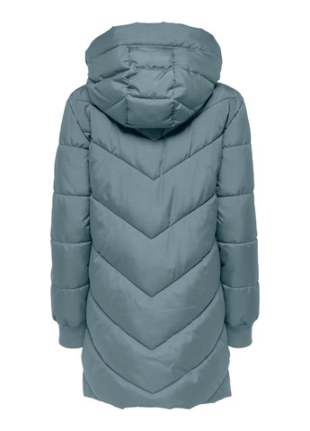 Темно-бирюзовая демисезонная куртка куртка-пальто Only
