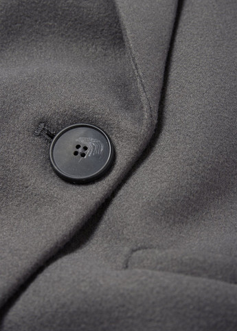 Сіре демісезонне Пальто двобортне C&A