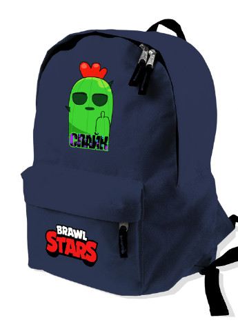 Детский рюкзак Спайк Бравл Старс (Spike Brawl Stars) (9263-1013) MobiPrint (217832458)