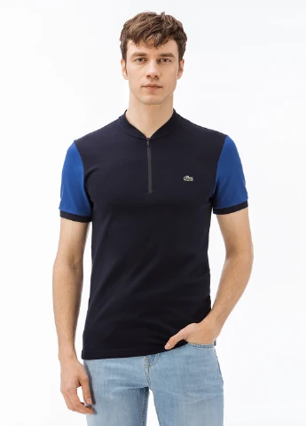 Черная футболка Lacoste