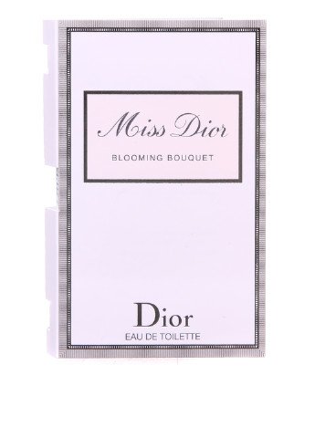 Туалетная вода MISS DIOR BLOOMING BOUQUET, 1 мл Christian Dior бесцветная