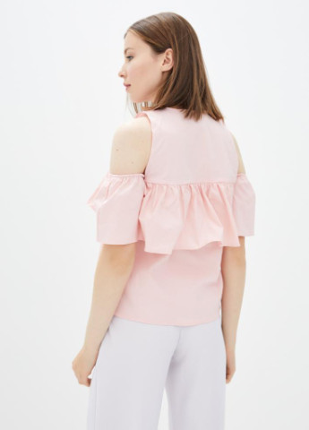 Розовая демисезонная женская блузка gabriella Podium