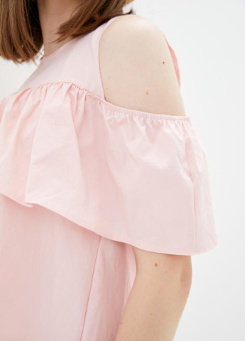 Розовая демисезонная женская блузка gabriella Podium