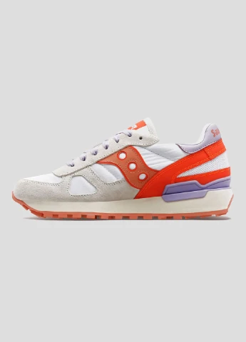 Белые кроссовки Shadow Original Silky Saucony белые всесезоны (255171920)