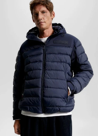 Синя зимня куртка Tommy Hilfiger