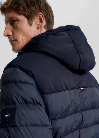 Синя зимня куртка Tommy Hilfiger