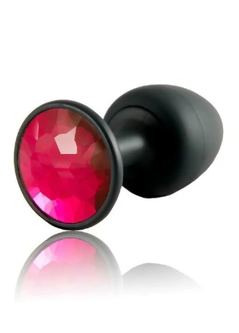 Анальная пробка Geisha Plug Ruby L с шариком внутри, создает вибрации, макс. диаметр 4см Dorcel (254953792)
