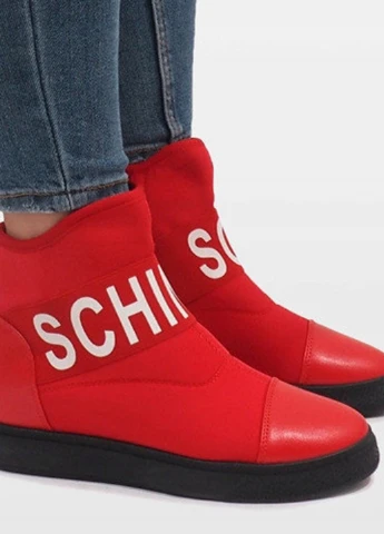 Осенние ботинки Lucky Shoes без декора тканевые
