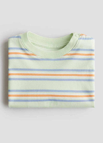 Комбинированная летняя футболка H&M