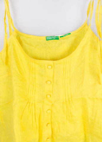 Жовта літня топ United Colors of Benetton