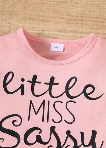 Комбінований літній комплект (футболка, шорти) SHEIN