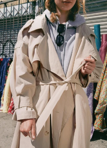 Плащ Nasty Gal тренчкот на гудзиках демісезон (268221180)