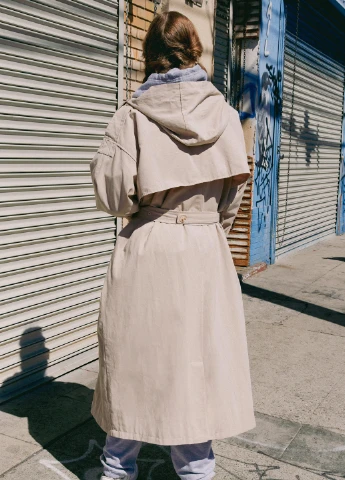 Плащ Nasty Gal тренчкот на гудзиках демісезон (268221180)