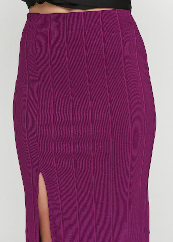 Фиолетовая кэжуал однотонная юбка Missguided миди