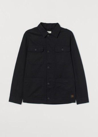 Черная летняя куртка H&M