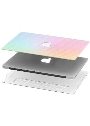 Чехол пластиковый для Apple MacBook Pro 15 A1707 / A1990 Градиент (9649-2525) MobiPrint (218867345)