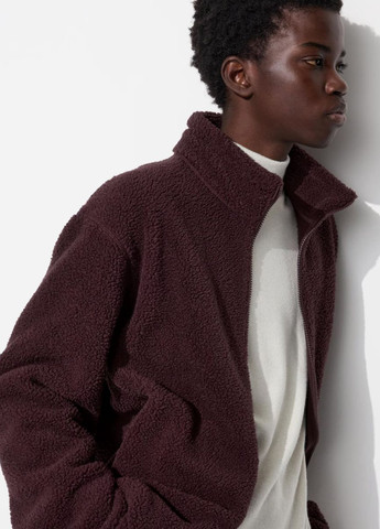 Бордова демісезонна куртка Uniqlo