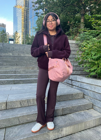 Бордова демісезонна куртка Uniqlo