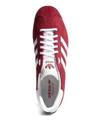 Красные летние кроссовки adidas GAZELLE