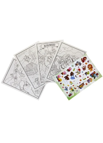 Набор для творчества Mini Kids Раскраска Любимые сказки, 96 страниц (25-1080) Crayola (254072932)