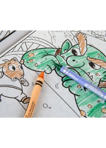 Набор для творчества Mini Kids Раскраска Любимые сказки, 96 страниц (25-1080) Crayola (254072932)