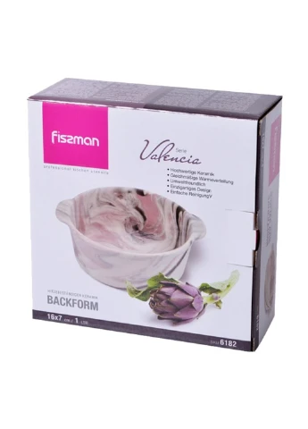 Форма для запекания Valencia 1 л 16x7 см керамическая Fissman (255277644)