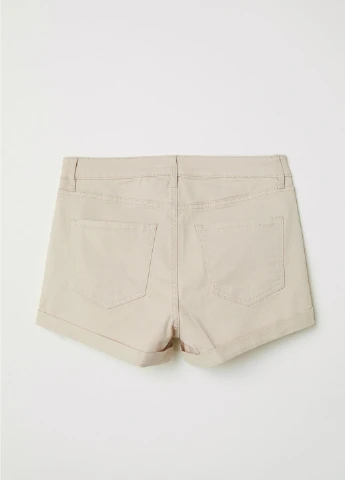 Короткие твиловые шорты H&M (226347769)