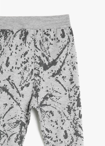 Светло-серые спортивные демисезонные брюки джоггеры KOTON