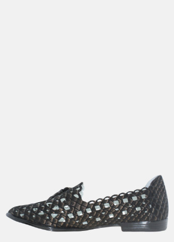 Женские балетки rv133 коричневый Violetti | коричневые однотонные натуральная кожа (317434405)