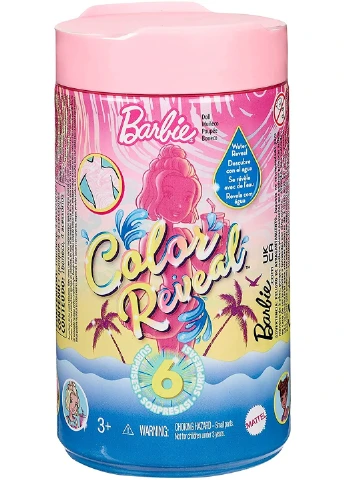 Лялька-сюрприз Челсі Barbie Chelsea Color Reveal Sand and Sun Яскраве перетворення "Пісок і сонце" (GTT25) Mattel (255665078)