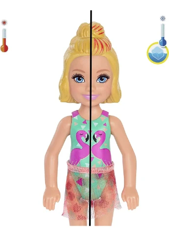 Лялька-сюрприз Челсі Barbie Chelsea Color Reveal Sand and Sun Яскраве перетворення "Пісок і сонце" (GTT25) Mattel (255665078)
