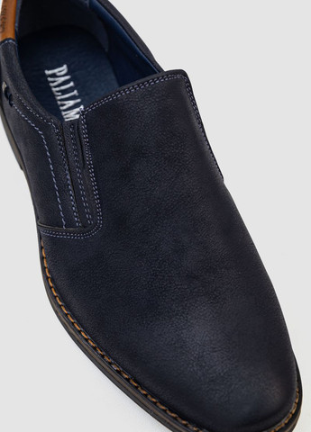 Темно-синие кэжуал, классические туфли Paliament без шнурков