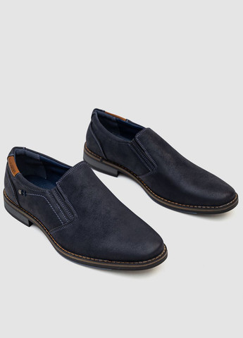 Темно-синие кэжуал, классические туфли Paliament без шнурков