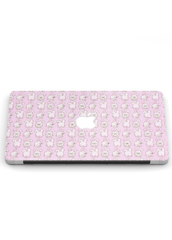 Чехол пластиковый для Apple MacBook Pro Retina 13 A1502 / А1425 Паттерн Зайки (Pattern) (6352-2472) MobiPrint (218867788)