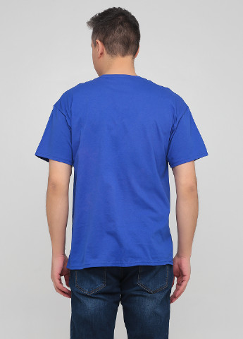Синяя футболка Hanes