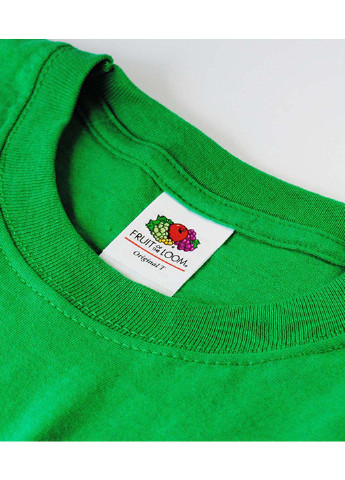 Зелена футболка Fruit of the Loom Original T