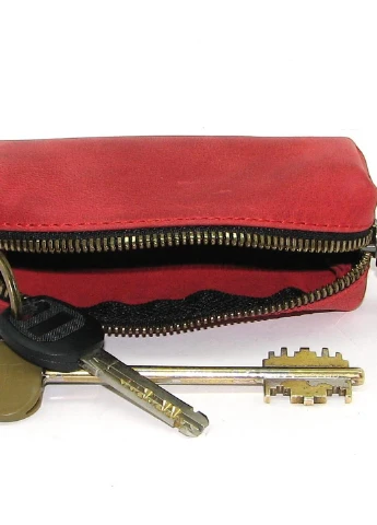 Кожаная ключница DNK Keys-S bochka H красная DNK Leather (253933307)