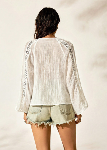 Біла блуза SHEIN