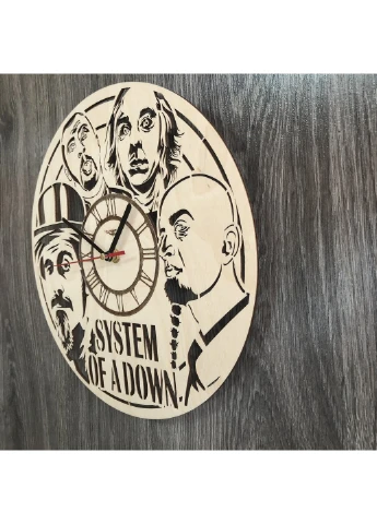 Концептуальные настенные часы в интерьер «System of a Down» 7Arts (253566441)