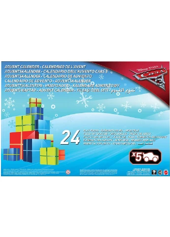 Адвент календарь Дисней Тачки 3 Disney and Pixar Cars Minis Advent Calendar (FGV14) Mattel (255665502)