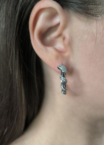 Серьги Silver Flame (369649305)
