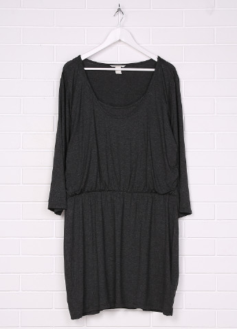 Темно-серое кэжуал платье для беременных H&M однотонное