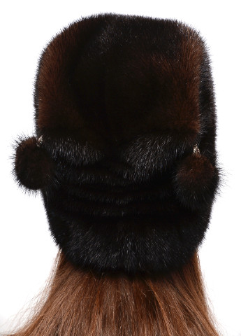 Зимова норкова шапка-кубанка Меховой Стиль оливия (229691486)