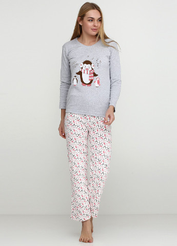 Комбінована всесезон комплект щільний трикотаж (світшот, штани) Good Night Pajama