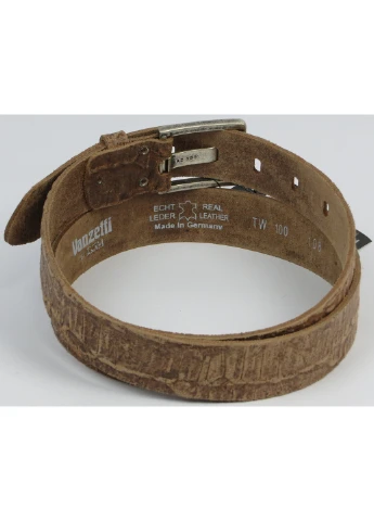Чоловік шкіряний ремінь 107-127х3,5 см Vanzetti (233420214)