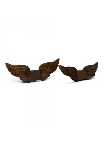 Набір Дерев'яна Краватка-Метелик 11,5-9х3,5-2 см GOFIN (252133432)