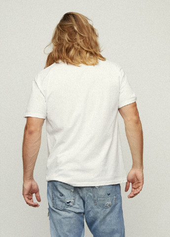 Біла футболка чоловіча YAPPI