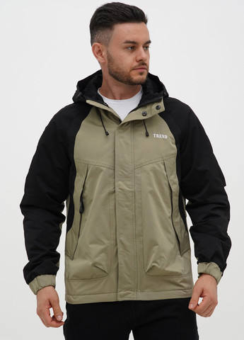 Оливковая демисезонная куртка Trend Collection