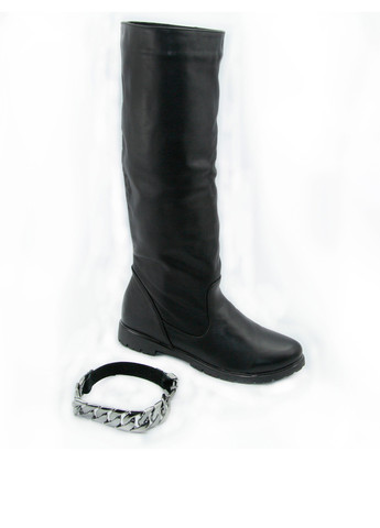 Осенние сапоги Mila с цепочками