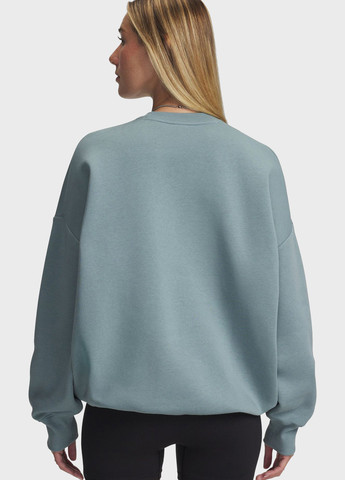 Сіро-голубий світшот Under Armour логотип без декору (366302418)